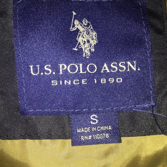 U.S. Polo Assn Vest Men’s 💯 polyester Jacket - Picture 3 of 5